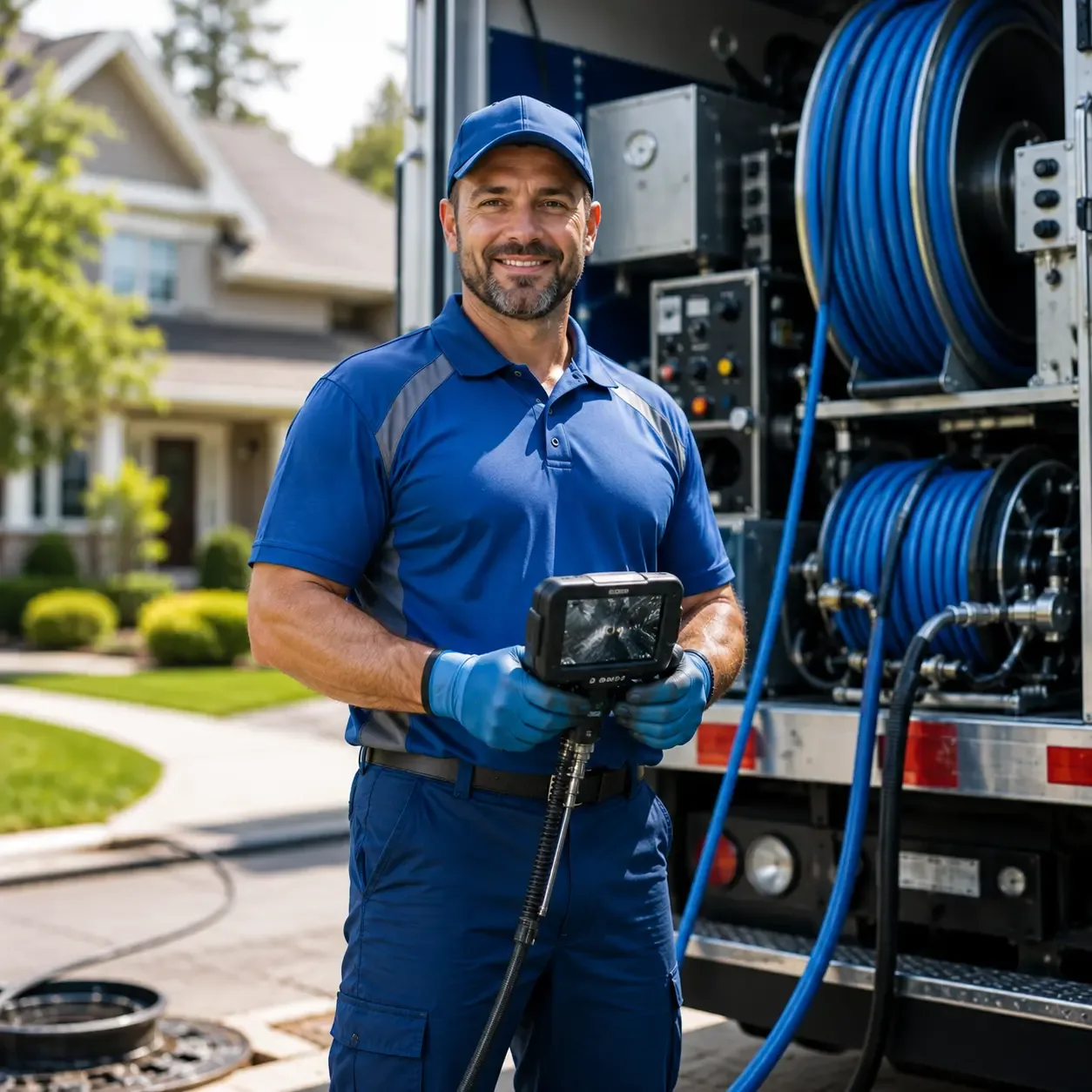 Local outdoor drain cleaning specialists in Tynan, TX